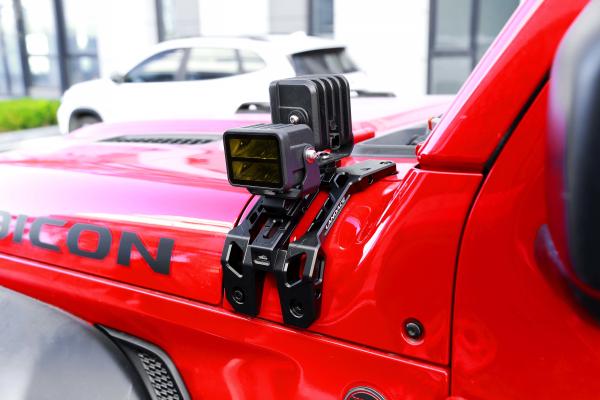 Aluminum Alloy A Pillar Light Bracket Black Jeep Jl A Pillar Light Mounts