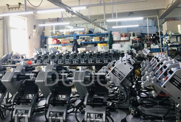 DUOQI DY-8 Máquina de codificação de fita de forma de calor direto de pulso manual com impressão de 2 linhas