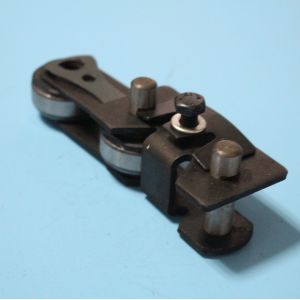 Maquinaria textil Monforts Partes Stenter Enlace de cadena Material de acero Negro Tamaño estándar Accesorios de la máquina de limpieza