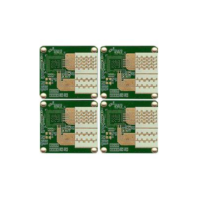 L'or a imbibé la carte électronique à haute fréquence de carte PCB 0.075mm 3mil