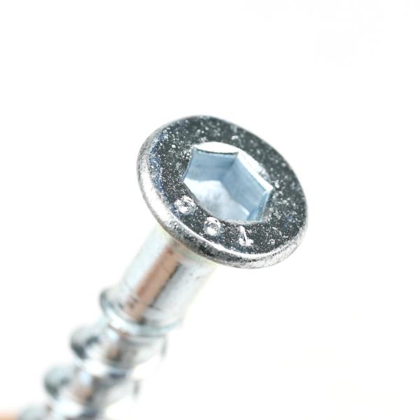 Цинковая чередование шестеренковой розетки Countersunk Head Anchor Бетонные винты M10 125mm Heavy Duty Anchor