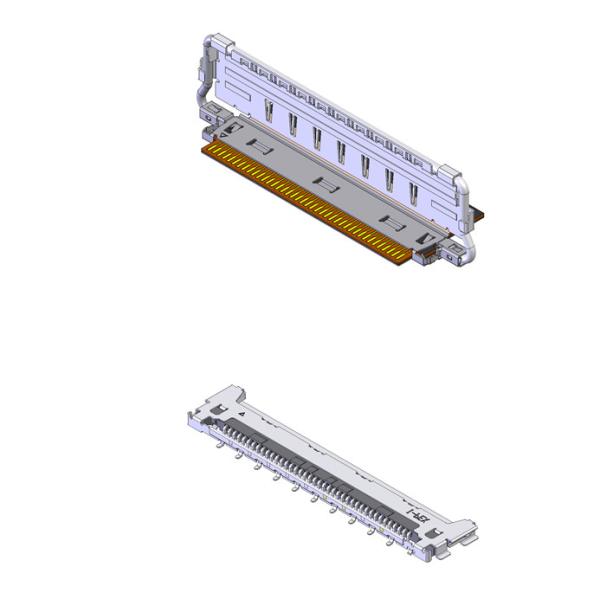 Os conectores de cabo coaxial 20858-060T-01 dos lvds de  20525-060E-02 protegeram
