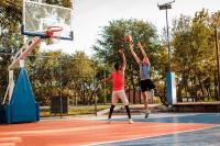 Pp Interlocking Portable Sport Court Material Plastic Tiles Basketball Flooring Outdoor