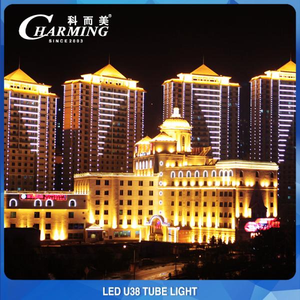 U38 Внешний светодиодный трубный свет Невидимая кабельная линия Алюминиевая сплав Светлая трубка