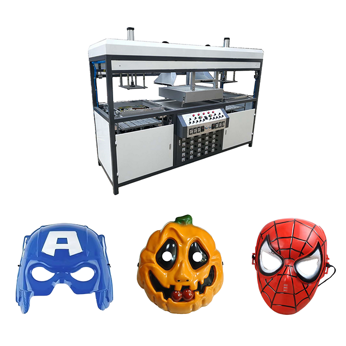 Semi-Automatic Double Station Blister Machine for Small Batch Fruit Tray & Food Box Orders