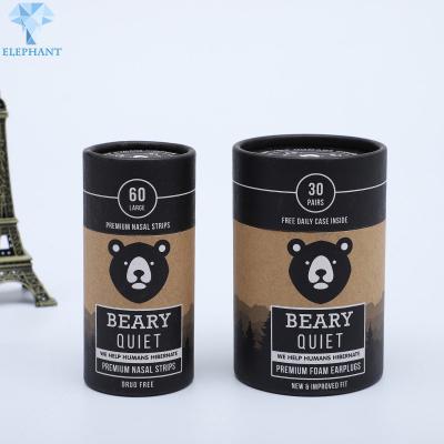 Cilindro hermético do cartão da proteína da especiaria que empacota o diâmetro de 45mm-225mm