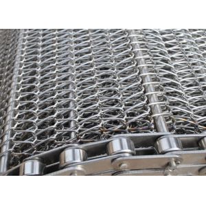 Chain Driven Herb Dryer Fda Ss Wire Mesh Conveyor Belt W0.8m