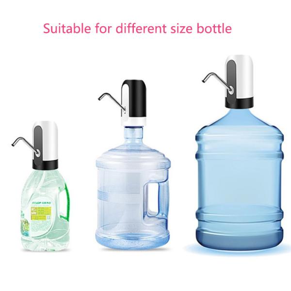 ABS Silicon Material Automatic Bottled Water Pump With CE RoHS UL FCC Certificate