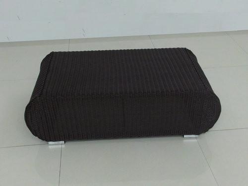 Modern Dark Brown Meeting Room Sofa Set , Wicker Furniture Set
