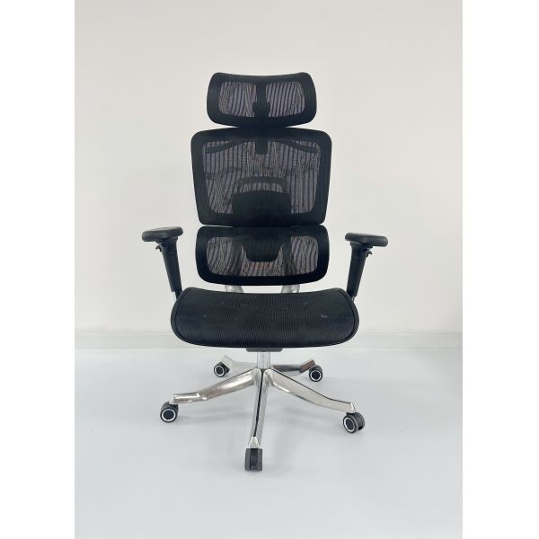 Aluminum Ergonomic Office Mesh Chair Revolving Height Adjustable