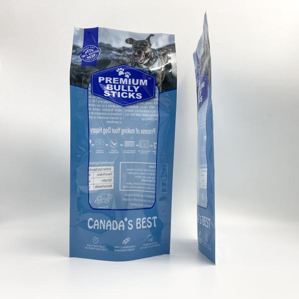 Garvure печатая стойку вверх по сумке корма для домашних животных упаковывая с верхней частью молнии