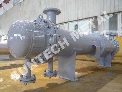 Connecting Cooler Shell And Tube Type Condenser  110sqm 800mm Length
