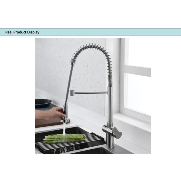 Нержавеющая сталь SUS304 однорычажная вытягивает вне кран кухни