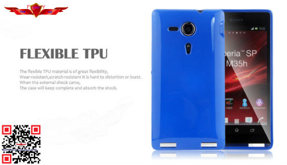New Hot Selling 100% Quality Guaranteed Colorful TPU Cover Case For Sony Xperia SP M35H