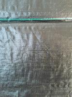 Tissu de couverture végétale de jardin de PE d'utilisation/tapis à la maison de mauvaise herbe tissés par pp, noir