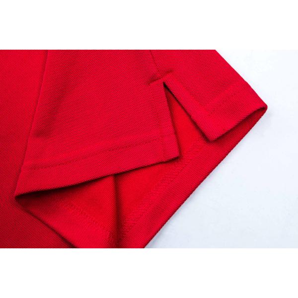 Flyita Anti Shrink 240gsm Polyester Polo T Shirts SGS With Embroidery Logo