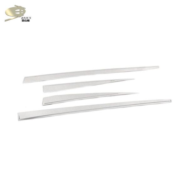 3.2mm Thickness Exterior Body Kits Door Trim Cover Chrome For Hyundai Tucson 2021 2022