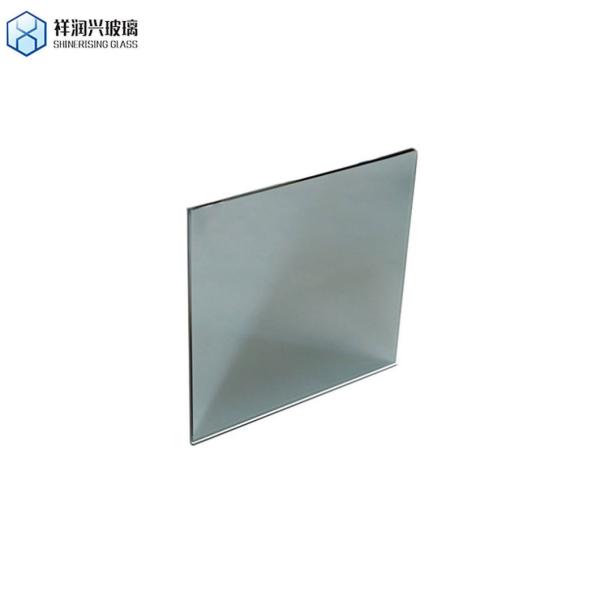 Outdoors Silver Finish PVC Sliding Mirror Glass Window Design with Screen and House