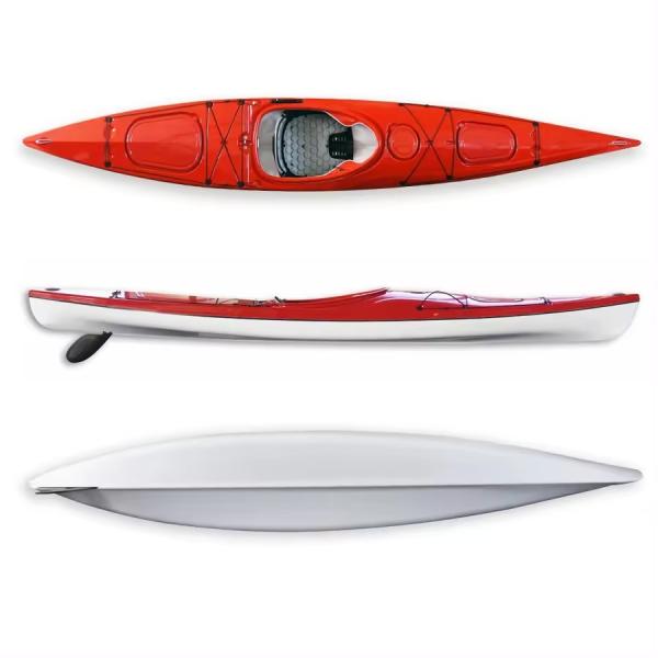 14.2 GT Kayak Sit In Wholesale OEM/DOM ABS Thermoformed Light Weight Sit In Ocean Sea Single Touring Kayak Canoe