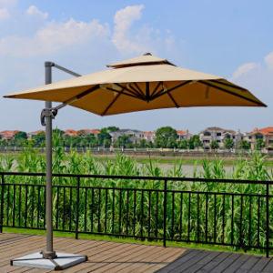 OU-001 Square Outdoor Furniture Patio 2.5*2.5 Meters Roman Sun Umbrella