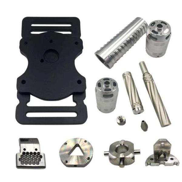 Customized Precision 5 Axis CNC Milling Service Machining Metal Block Machined Anodized Aluminum Parts