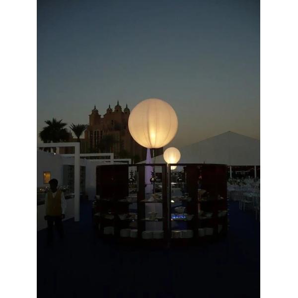 HMI 575Wのフィルムの等級のでき事の膨脹可能な導かれた気球はAirstarの水晶のタイプをつけます