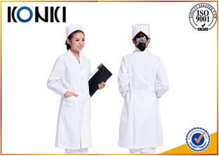 Hospital Pure Color Nurse Scrubs Uniforms For Healthcare Adults