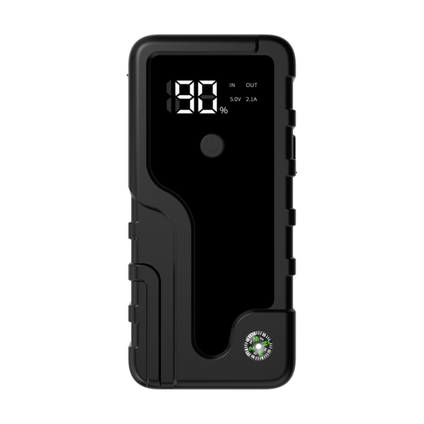 Intelligent Automobile Jump Starters 6400MAH 12V Portable Car Jump Starter Power Bank MultifunctionEmergency Car Battery Jump Starter with Smart Digital LED Light, Warning Light & SOS