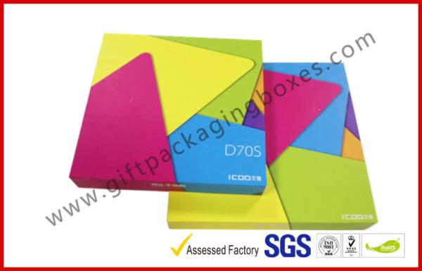 Square Grey Board Rigid Gift Boxes , OEM Offset Printed Gift Packaging Boxes with Lid and Base