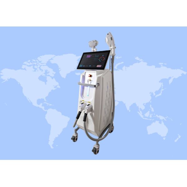 2 In 1 Shr Ipl Elight 808 Laser Handle Screen Linkage Hair Removal Machine