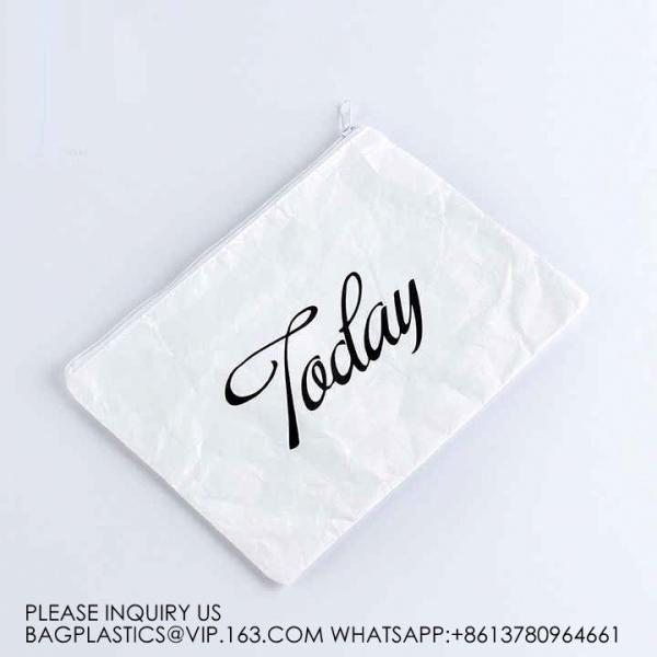 Tyvek Pouch, Tyvek Wallet, Tyvek Purse, Tyvek Cosmetic Bag With Zipper Tyvek Washbag, Toiletry Bag,Coin Purse