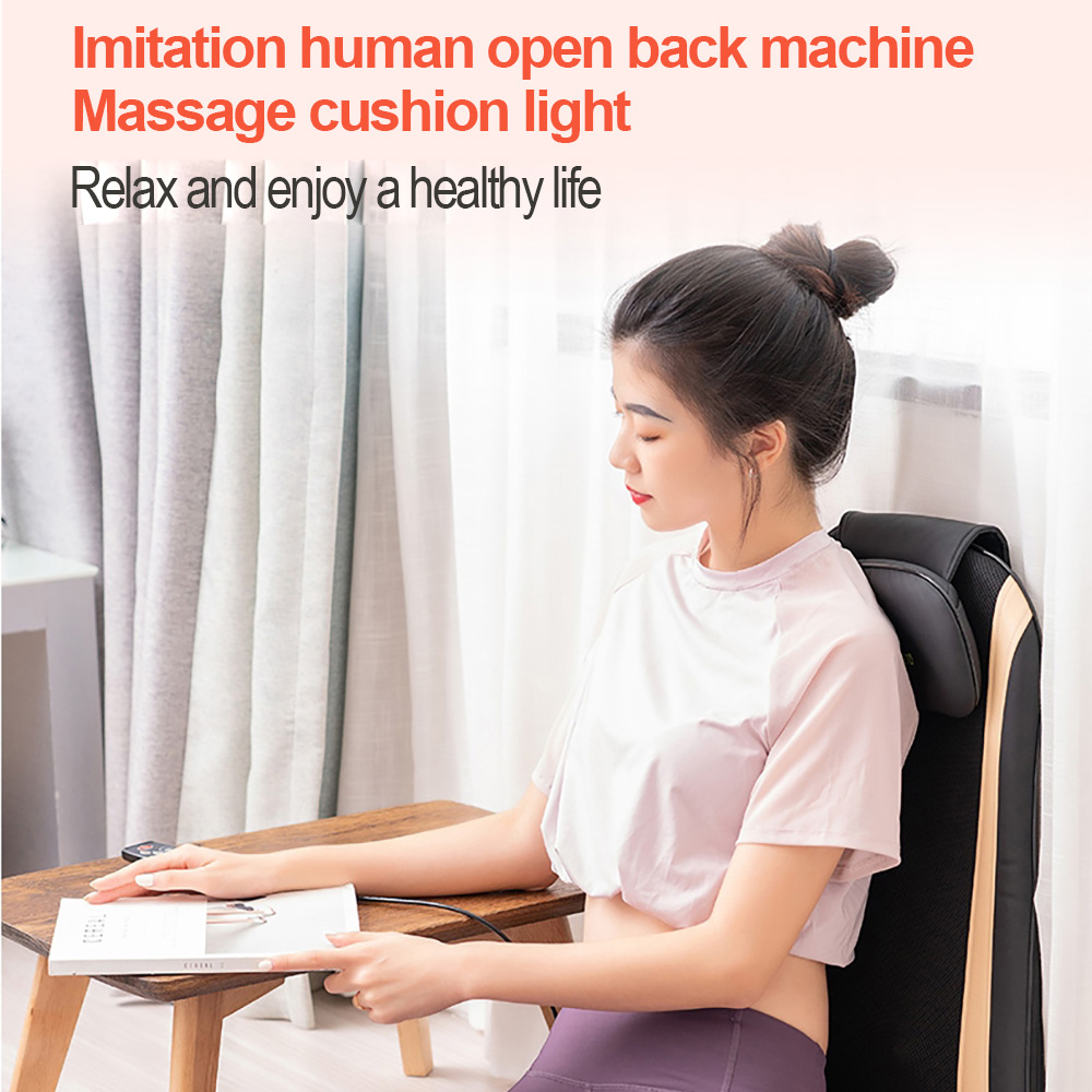 Wholesale Vibrating Kneading Infrared Back Electric Massage Cushion