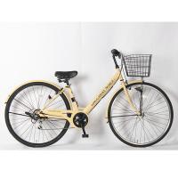 Bicicletas de cidade de aço carbono de 6 velocidades de 27 polegadas
