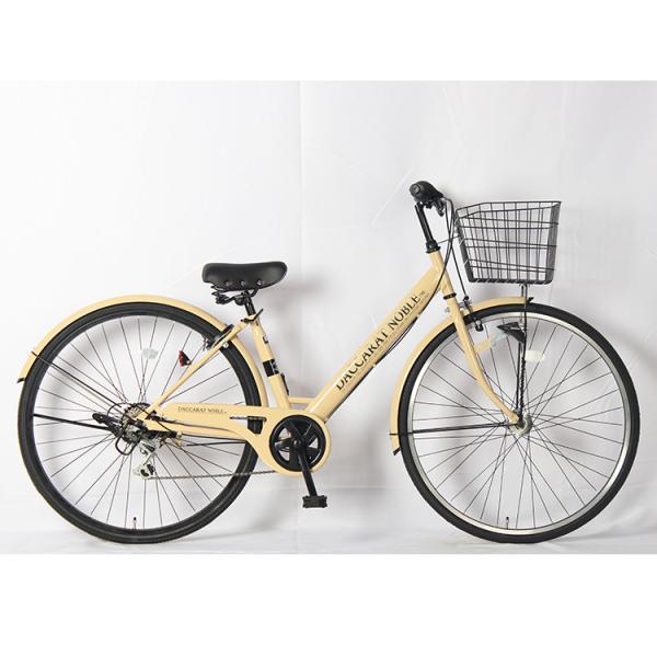 6 Speed High Carbon Steel City Bikes 27 Inch Women'S Bike OEM
