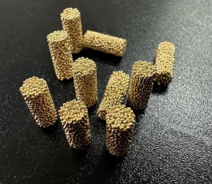 Porous Brass Filter Element For Pneumatic Air Filter