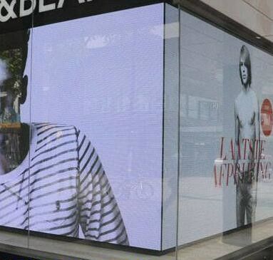 Transparent Glass LED Screen Customized Indoor Outdoor Transparent LED Display Screen for Shopping Mall