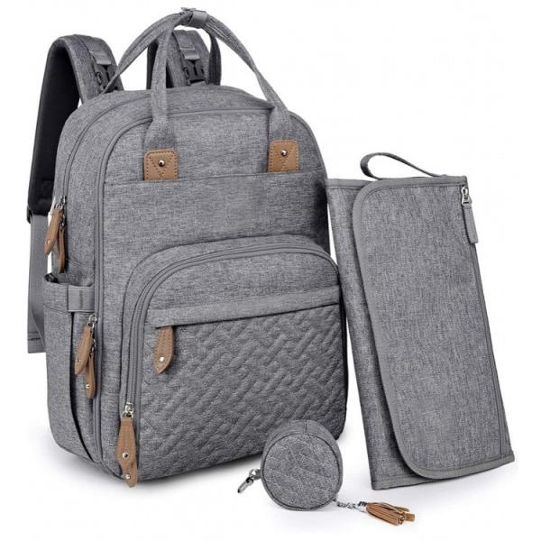 Oxford Newest Fashionable Baby Diaper Backpack Eco Friendly Multifunctional Custom Diaper Bag