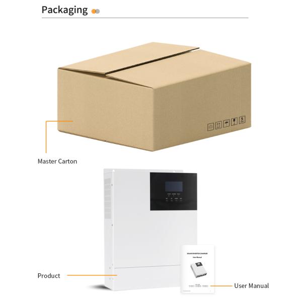 Гибридный солнечный инвертор 3300W 80A Mppt