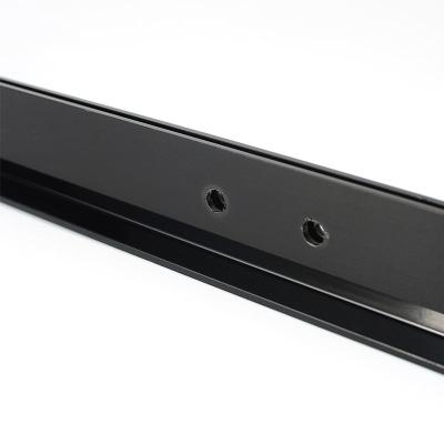 Customized Color ABS Cover Strip ISO9001 Recyclable Plastic Angle Trim Profiles