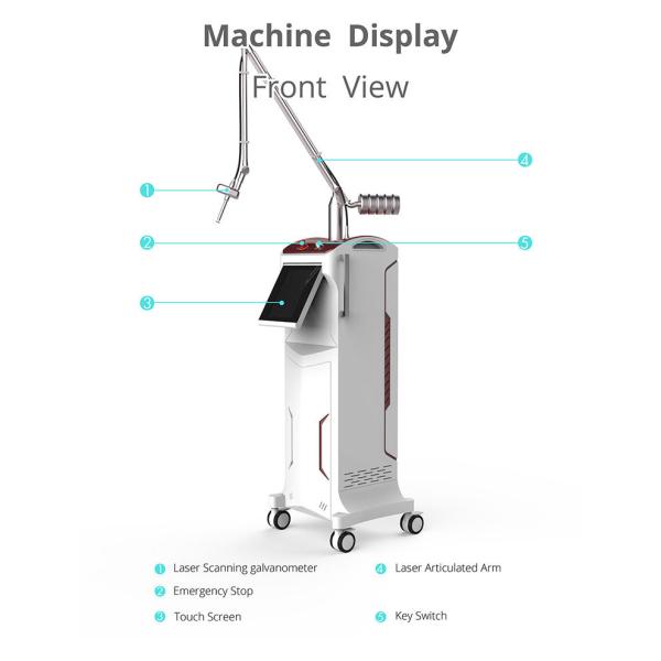 Машина лазера частичного СО2 RF 10600nm 10.6um влагалищная затягивая