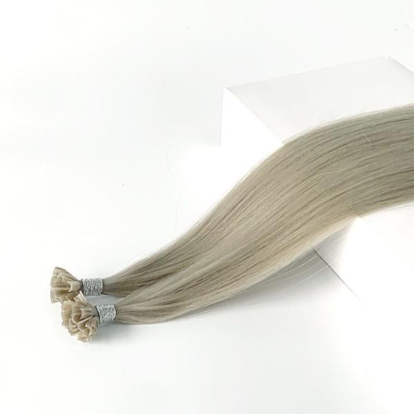 Customized Request 100% Human Hair Ponytail U Tip Hair Extension Nail Prebonded Hair