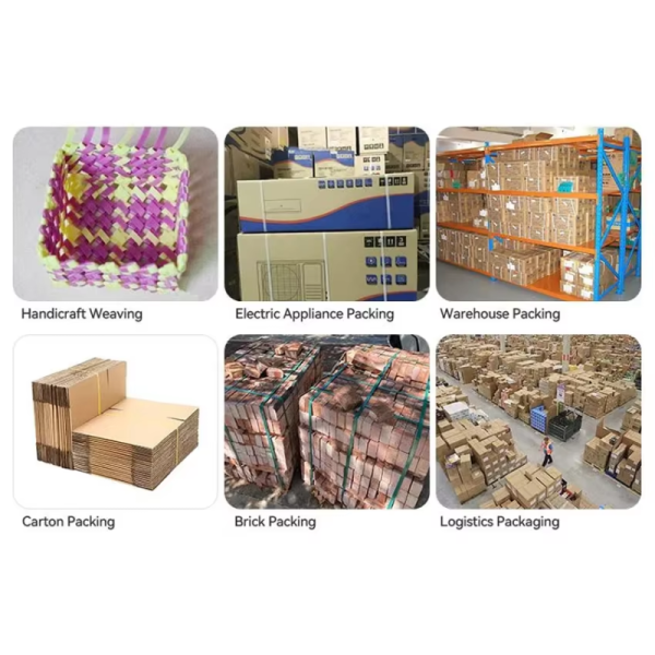 5mm Polypropylene Plastic Carton Packaging Strap PP Strap For Strapping Purposes