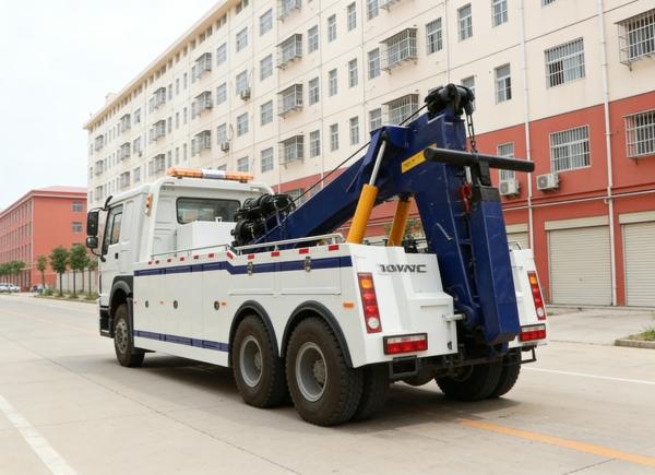 Road Rescue Heavy Duty Tow Wrecker Truck HOWO 40-50 Ton Tow Truck Wrecker