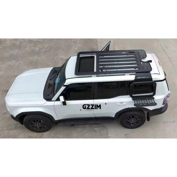 Plataforma de telhado de carro telhado de rack telhado para Toyota Prado 2024 sobrecarregamento