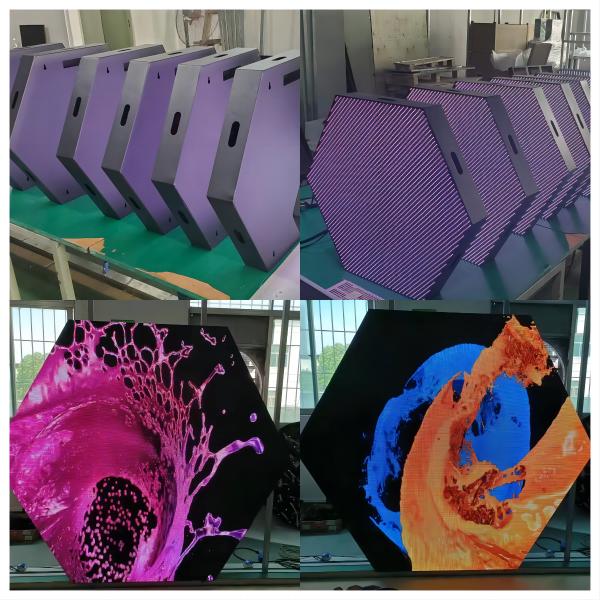 Экран Hexagon Creative Led Signs Экраны с светодиодным дисплеем Full Color
