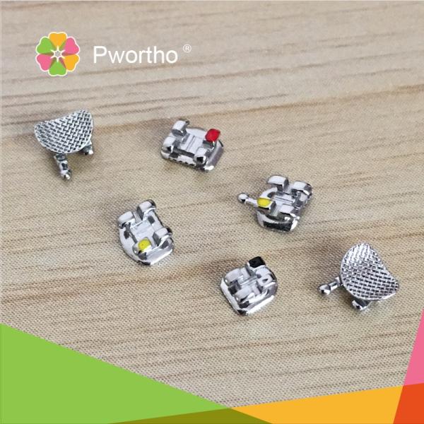 CE FDA Mini Mesh Base Orthodontic Metal Brackets