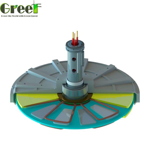 10kw 100 RPM Coreless Permanent Magnet Generator Low Start Torque