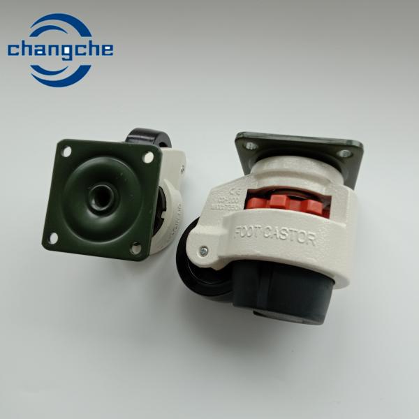 Durable Hospital Bed Casters with 2 Inch Wheel Hub Diameter 300 Lbs Load Capacity