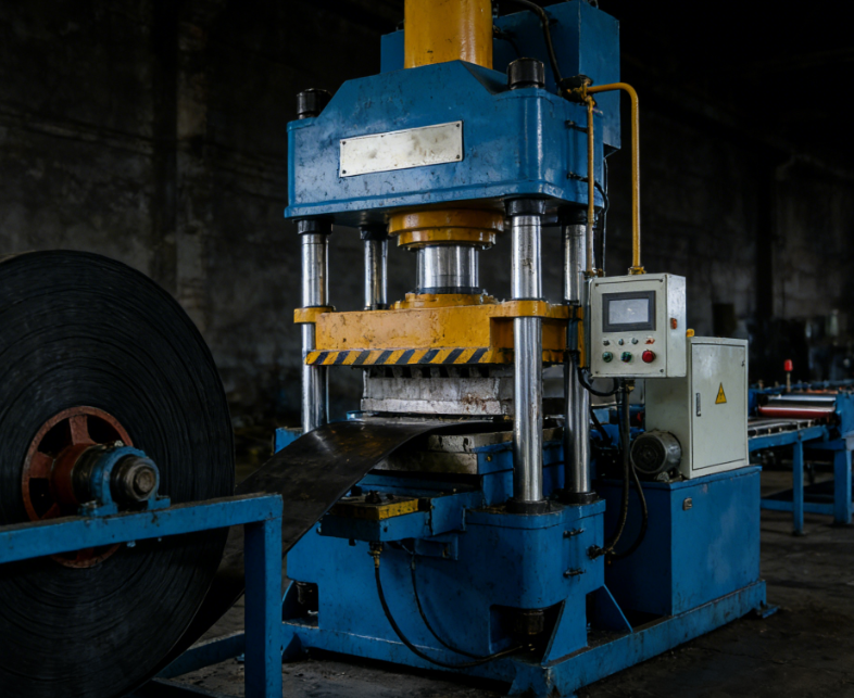 Heavy Duty Hydraulic Single Knife Cutter Industrial Rubber Product Cutting Machine