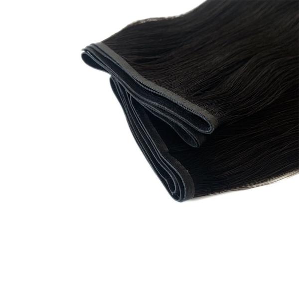 Hair Grade Remy Hair European PU Skin Weft Human Hair Extensions Double Drawn PW-24268